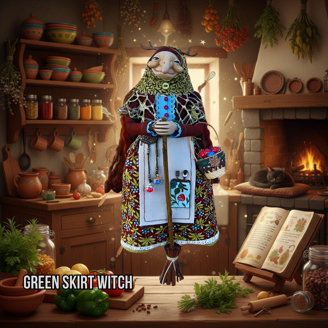 Green Skirt Witch π